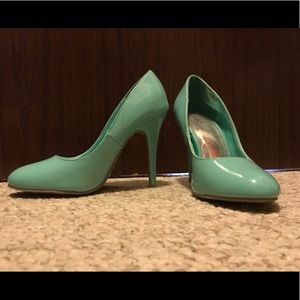 Tiffany Blue Stiletto Heels